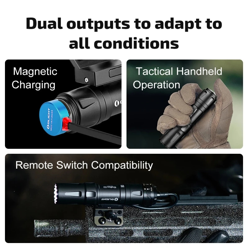 OLIGHT Odin Mini Vapenlykta 1250 lm M-LOK Tan