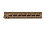 Specna Arms MK8-style M-LOK 13" mounting rail for M4/AR15 replicas - Chaos Bronze