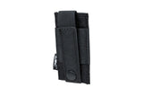 Pojedyncza ładownica typu Open Specna Arms Tactical na magazynki pistoletowe Czarna