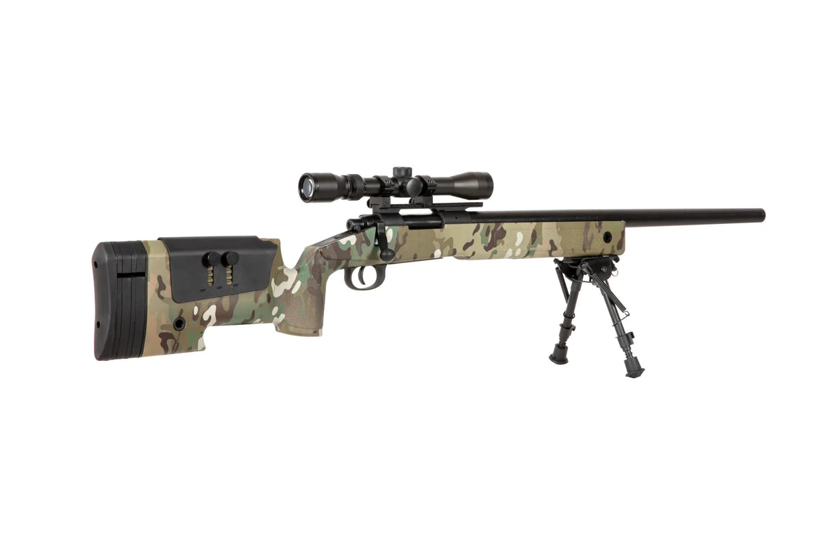 SA-S02 CORE™ Sniper Rifle m/ Sigtekorn og Bipod - MC