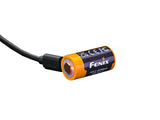 FENIX RCR123A Genopladeligt Batteri 3,6V 800mAh USB-C