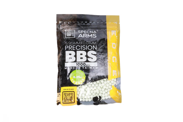 airsoft 0.25g Specna Arms EDGE ULTRA™ BIO Tracer precision BBs 1000 pieces Green