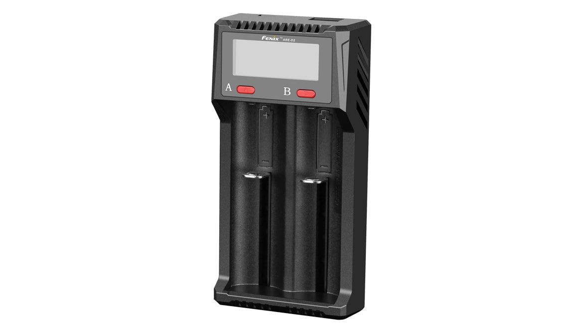 Fenix ARE-D2 USB Oplader til Li-ion og NiMH