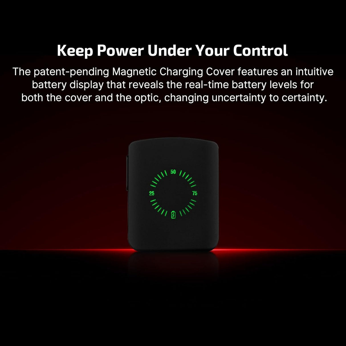 OLIGHT Osight X rødpunktsigte med magnetisk ladecover
