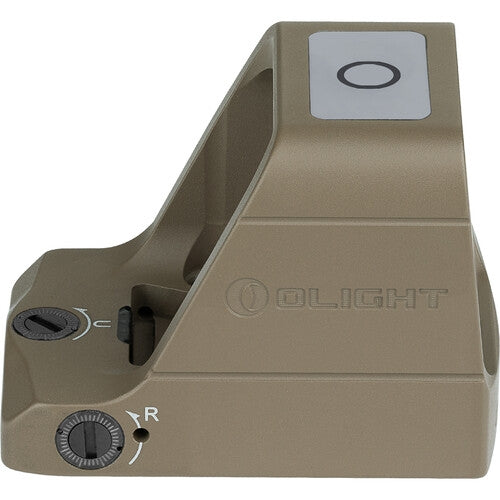 OLIGHT OSIGHT rødpunktsigte med rød 3 MOA dot og ladecover, Tan