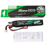 Gens ACE LiPo Batteri 11,1V 1000mAh 25C - Crane T-Dean
