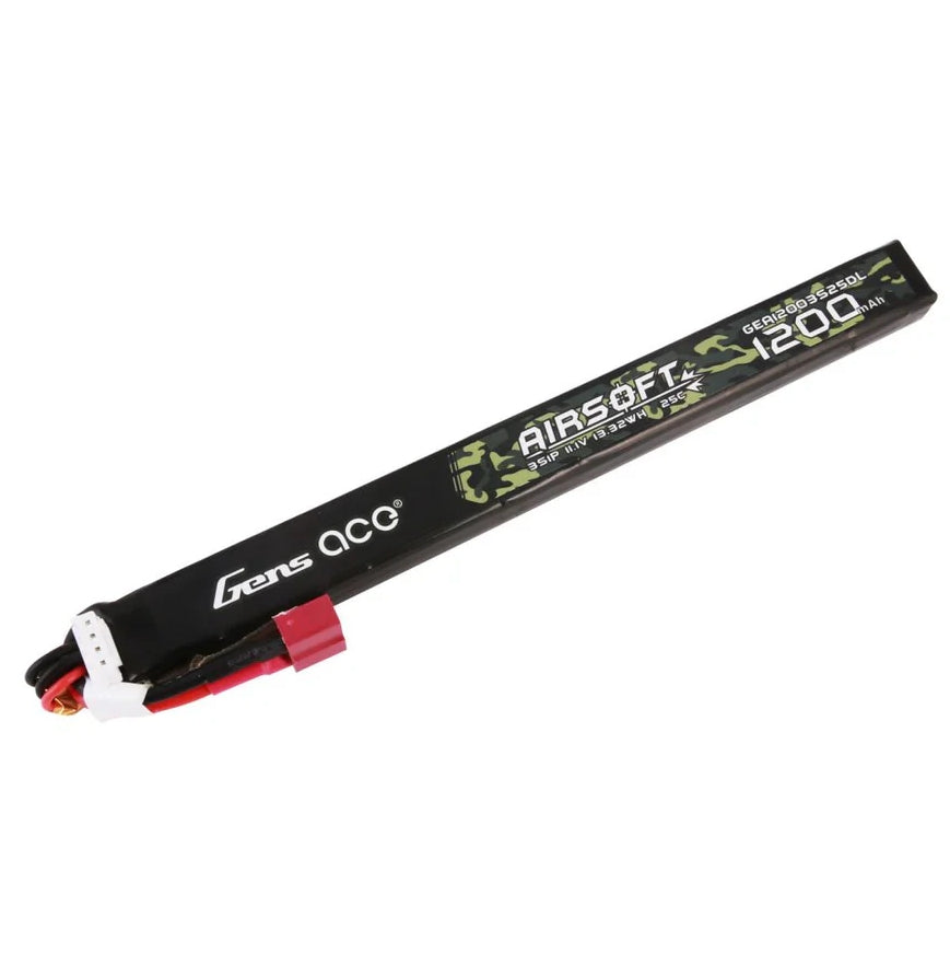 Gens ACE LiPo Batteri 11,1V 1200mAh 25C Stick - T-Dean