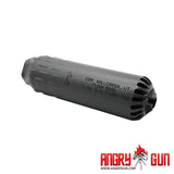Angry Gun FLOW 556K lyddæmper i 3D-printet stål, 14 mm CCW