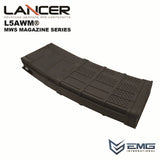 Lancer L5AWM V2 Gas Magasin til TM MWS 35 BBs - Sort