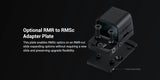 OLIGHT Osight SE Red Dot Sight, RMSc Footprint