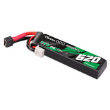 Gens ACE LiPo Batteri 7,4V 620mAh 25C - Mini T-Dean