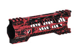 Specna Arms x Mancraft CNC Speedsoft Splash Anodised kit for M4/M16 replicas black-red