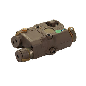 PEQ LA5 UPGRADED VERSION LED LYS OG LASER - TAN