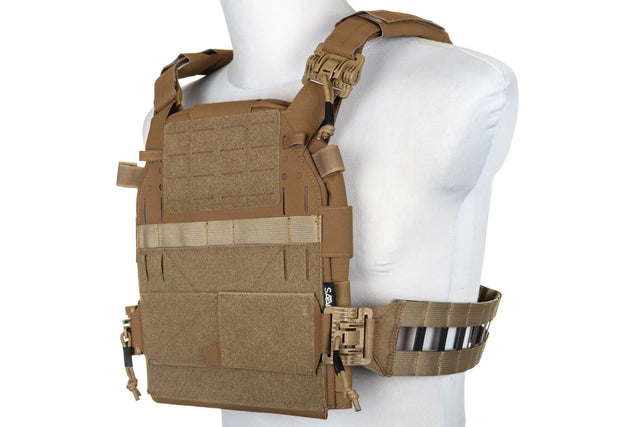 Specna Arms Tactical QR III Tan Plate Carrier Vest