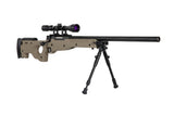 SA-S11 Sniper m/ Kikkert og Bipod 3 Joule - Tan