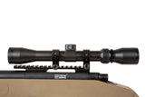 Specna Arms SA-S03 CORE Sniper Riffel med Scope og Bipod Tan