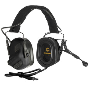 EARMOR M32 PLUS Elektronisk Taktisk Hovedtelefon - Black