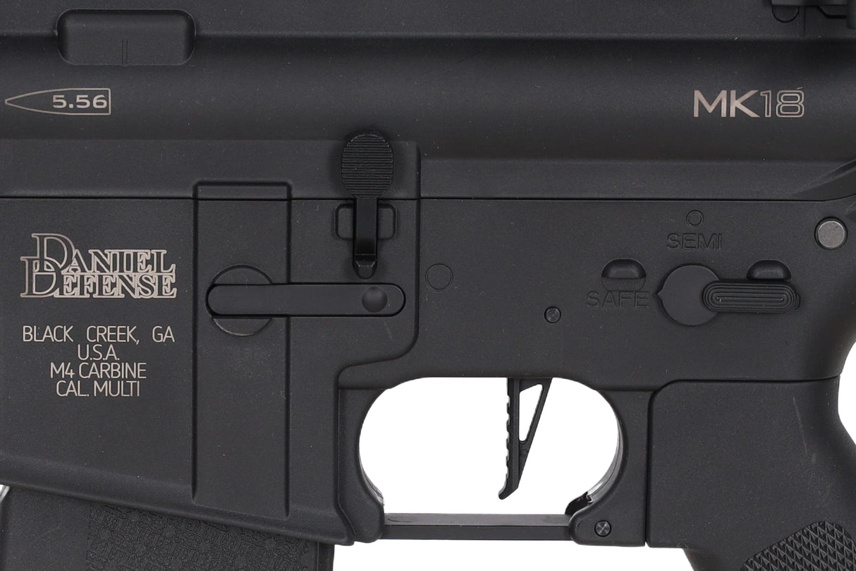 Daniel Defense MK18 SA-F19 FLEX Gen.2 AEG Assault Rifle 10.5" – Black