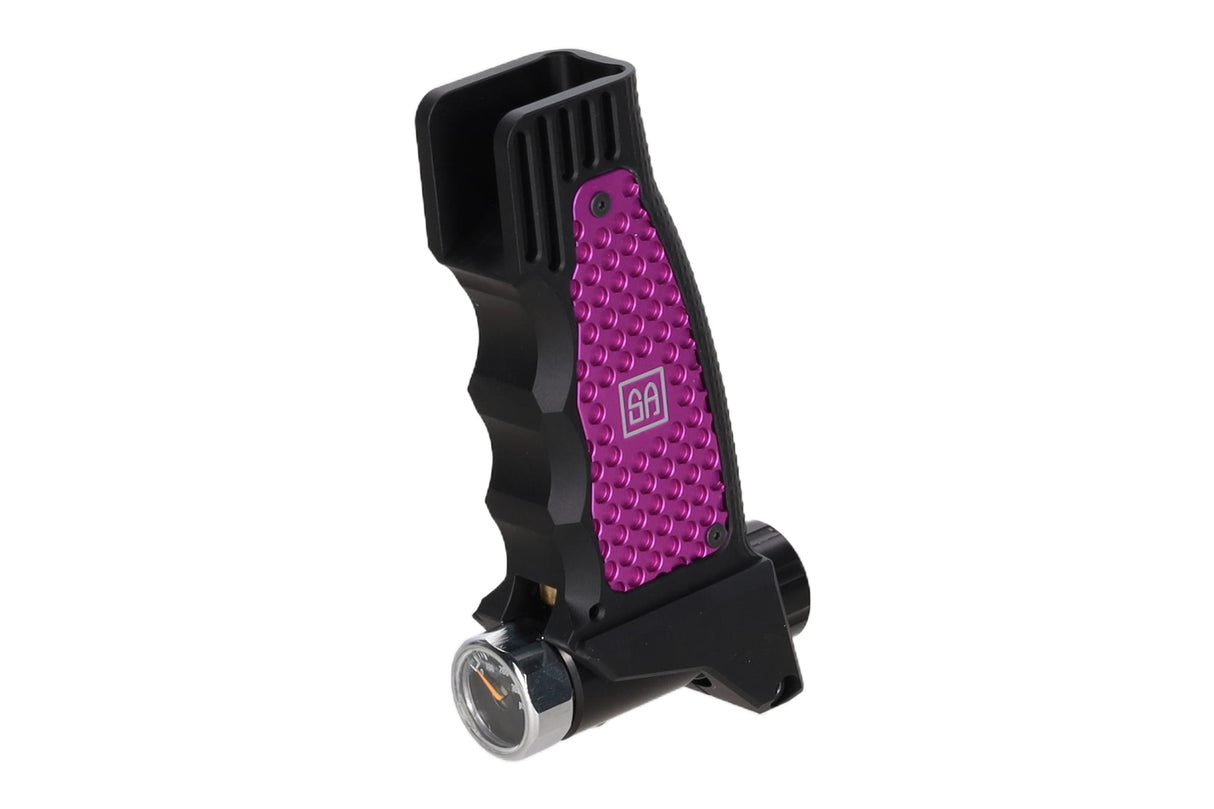 Specna Arms x Mancraft MSG Speedsoft Grip pistol grip with MMR regulator Violet