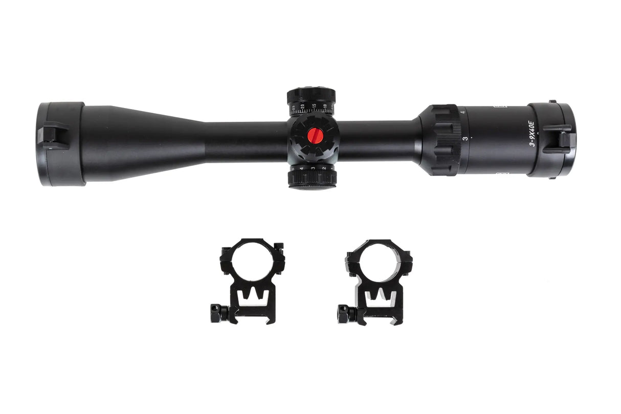 Specna Arms CORE 3-9x40NG Kikkertsigte - Black