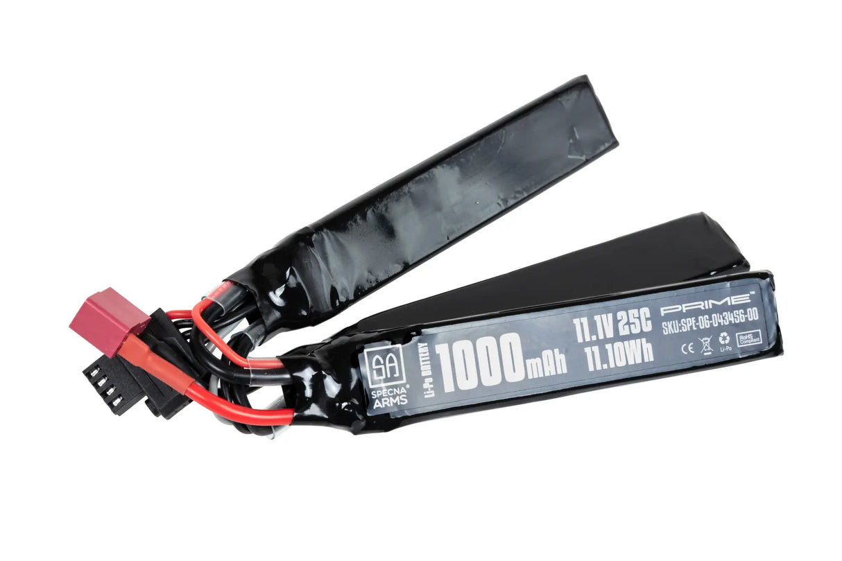 Specna Arms x Gens Ace 1000 mAh 25C 3-module 11.1V T-Deans Li-Po battery G-Tech
