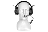 M32 Elektronisk Høreværn m/ Mikrofon - Sort