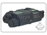 AN-PEQ-15 Upgrade Version - LED White light + Green laser with IR Lenses BK