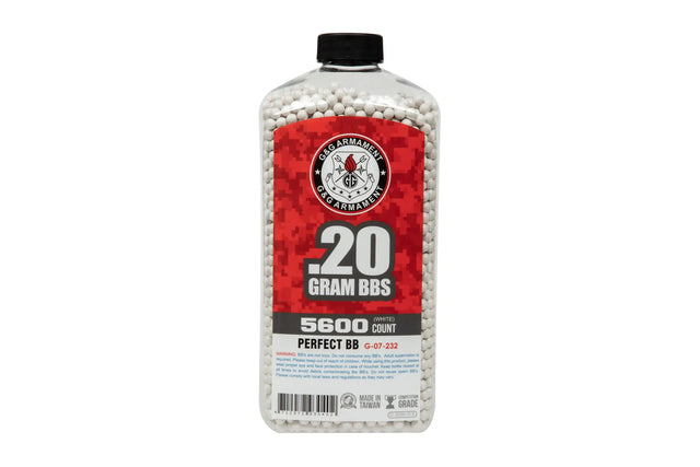 0.20G PRÆCISIONS KUGLER HVID