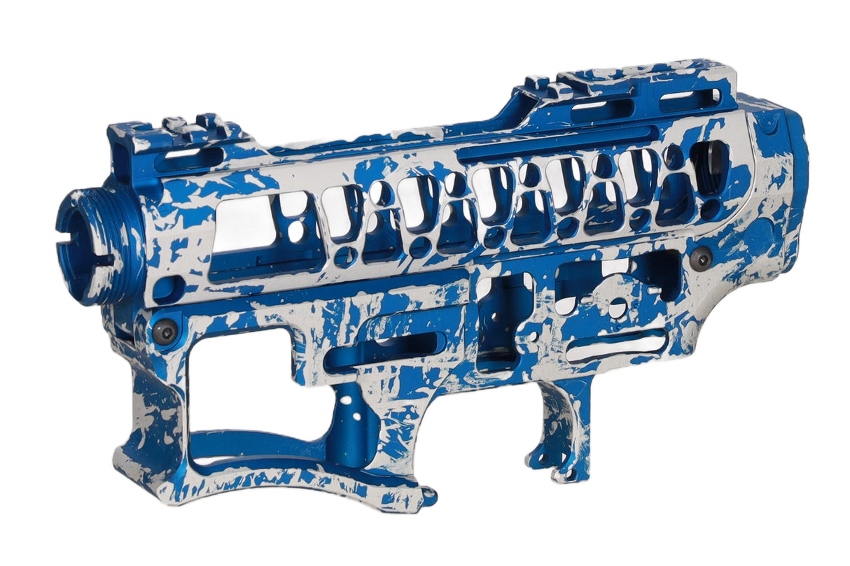 Specna Arms x Mancraft CNC Speedsoft Splash Anodised kit for M4/M16 replicas Blue