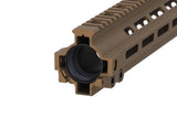 Specna Arms MK8-style M-LOK 13" mounting rail for M4/AR15 replicas - Chaos Bronze