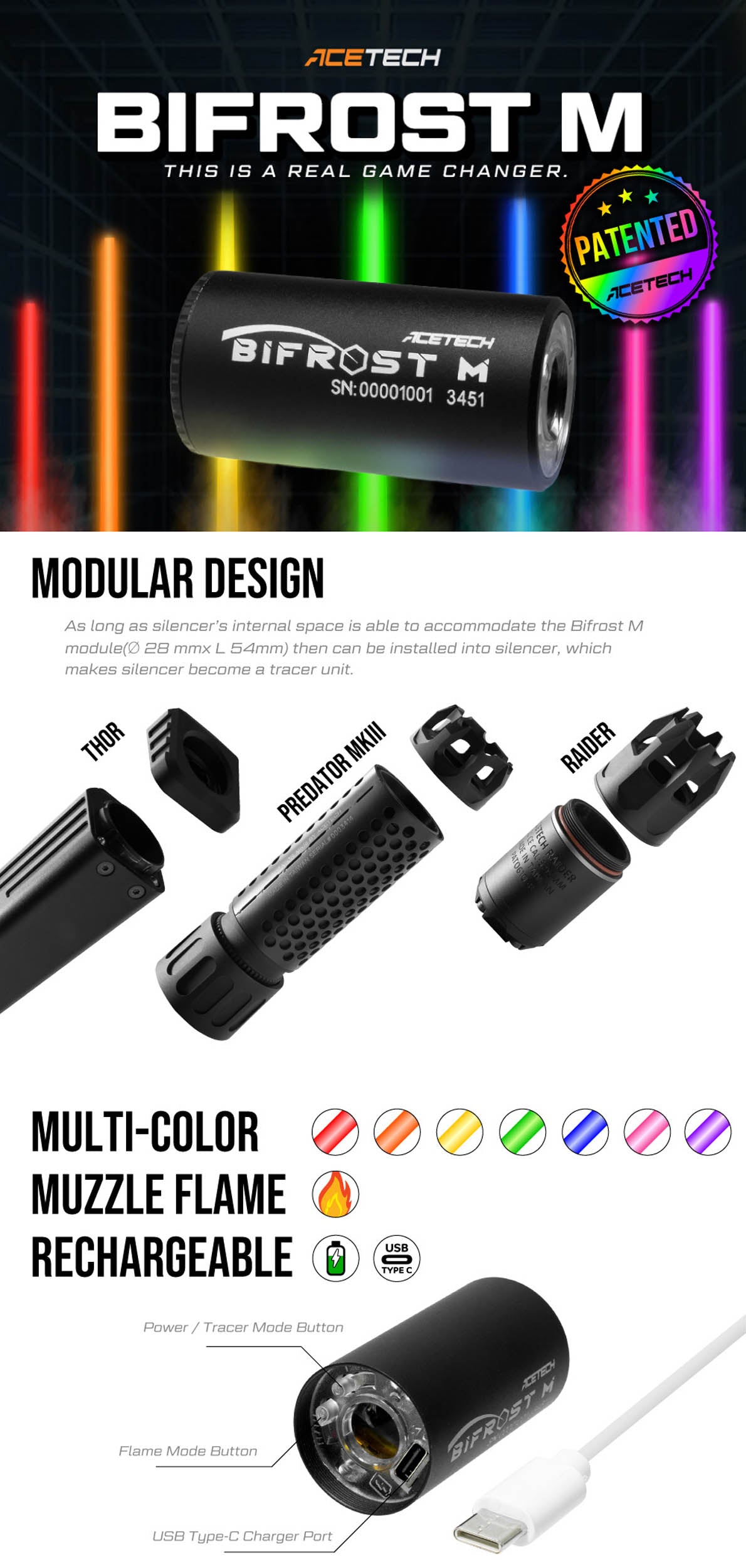 Bifrost M Modul Till Ljuddämpare