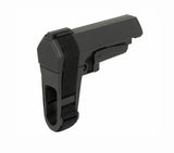 Black minimalist stock for M4 AEG