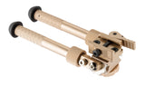RIS Taktisk Metall Bipod Brons