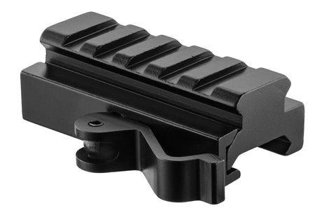 5 slot QD Picatinny rail riser