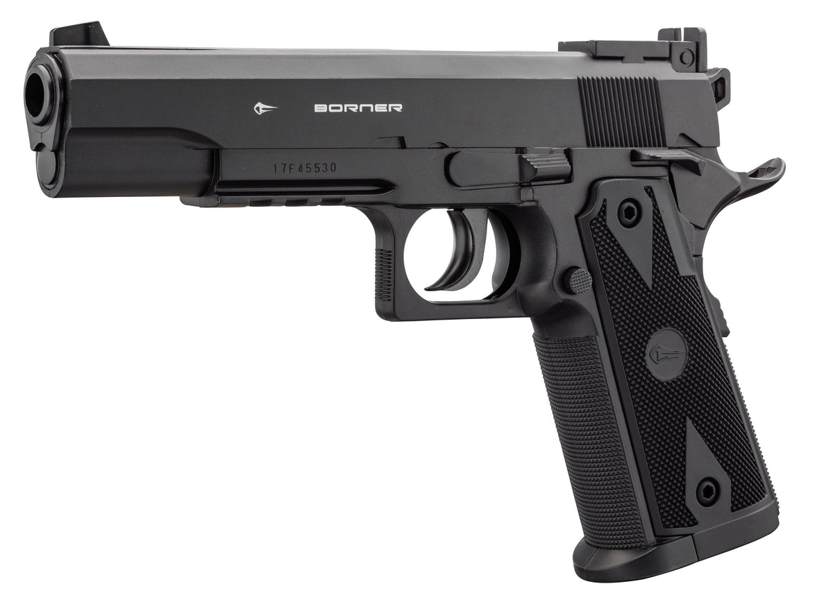 BORNER POWERWIN 304 fixed cylinder head CO2 pistol cal. 4.5mm BB's