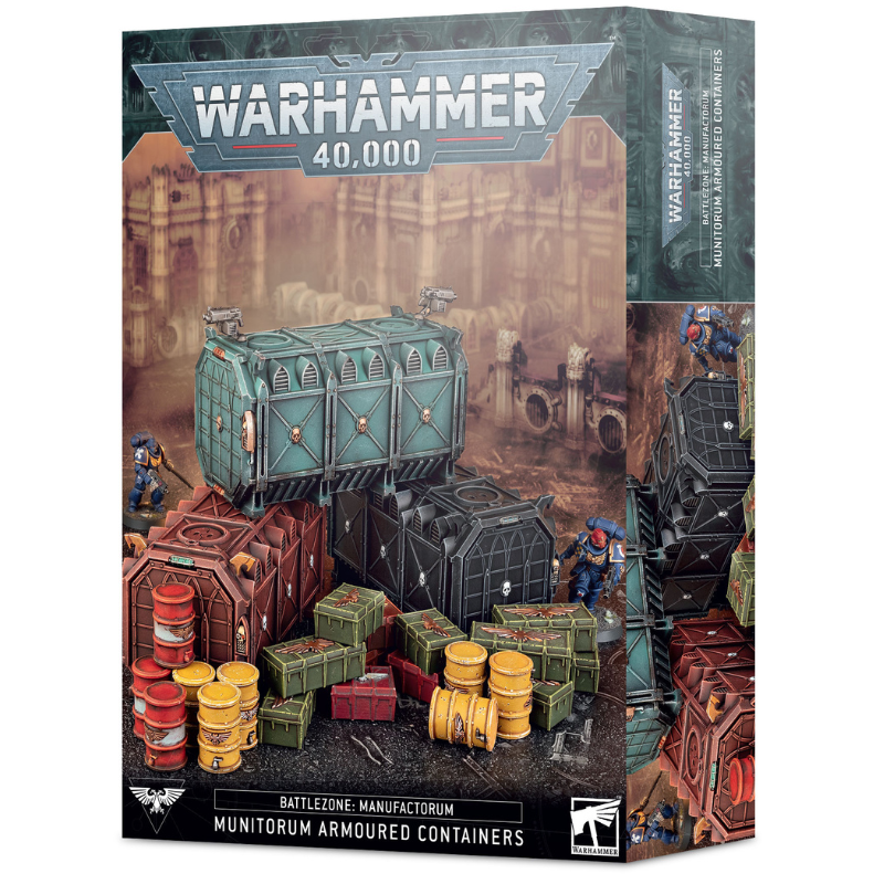 Warhammer 40.000 Battlezone: Manufactorum - Munitorum Armoured Containers