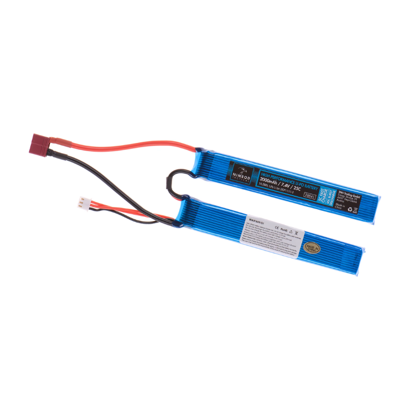 Nimrod LiPo 7.4V 2000mAh 25C Twin Type T-kontakt