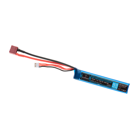 Nimrod LiPo 7.4V 1300mAh 25C Buffer Tube Type T-kontakt