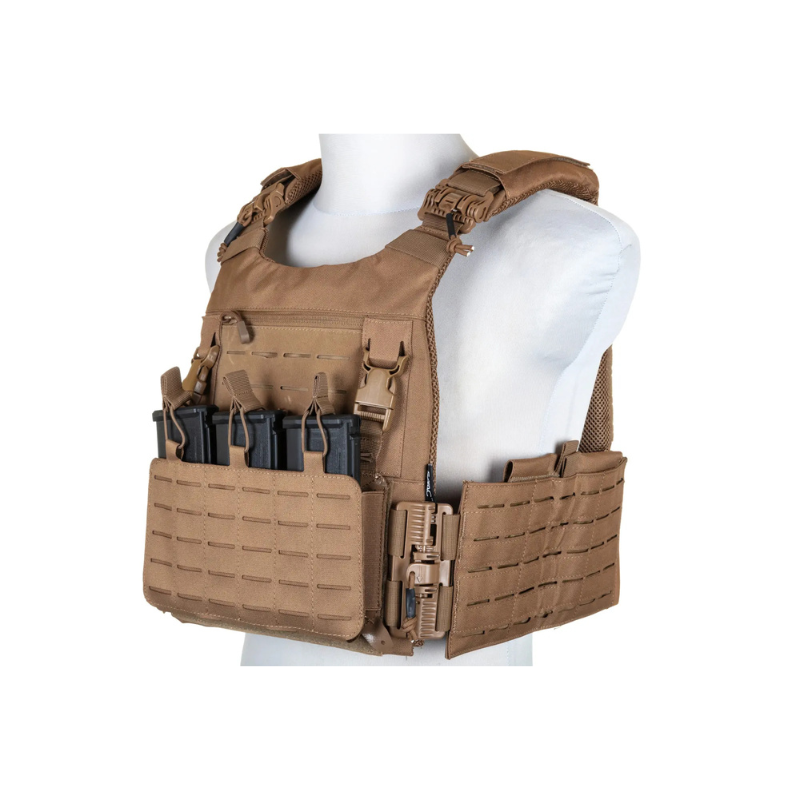 Specna Arms Tactical QR Tan Plate Carrier Västar