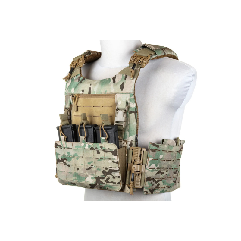 Specna Arms Tactical QR Plate Carrier Västräcken Multicam