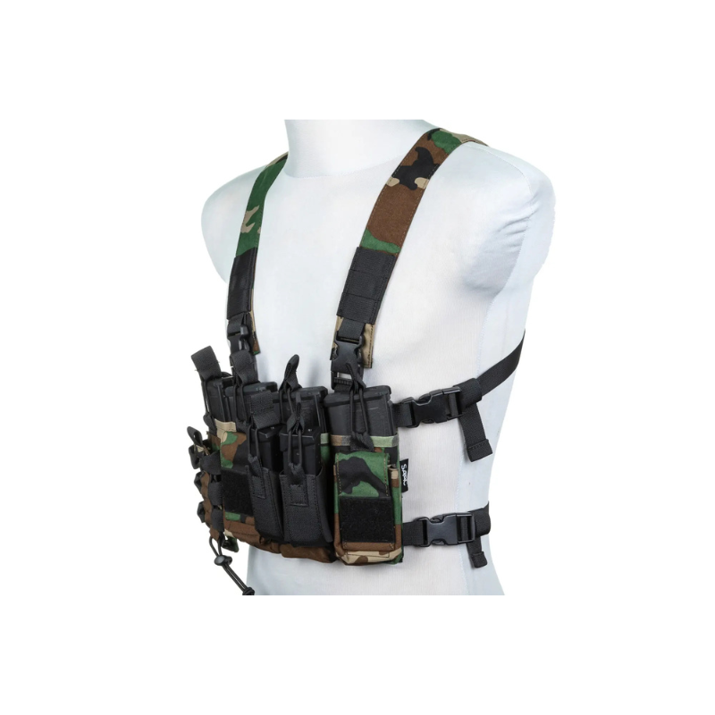Specna Arms Tactical Adaptive Chest Rig Västar - Woodland
