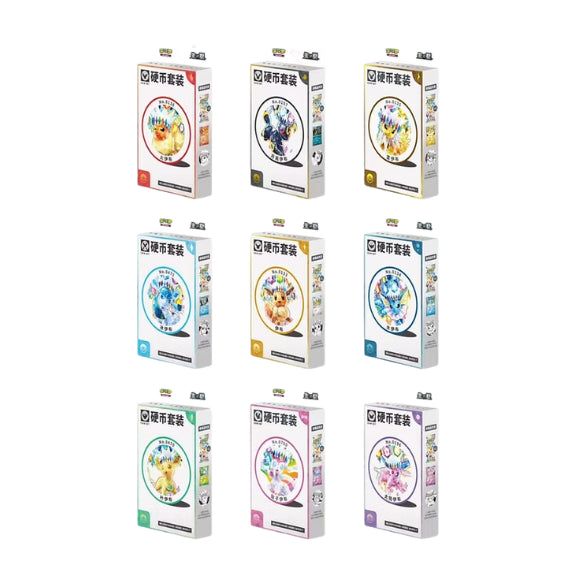 Pokémon TCG – Terastal Gathering Coin Set – Kinesisk