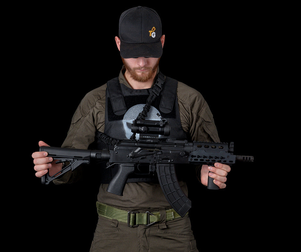 Enhanced Pistol Grip til AEG AK47/AKM/AK74/RPK Sort CYMA