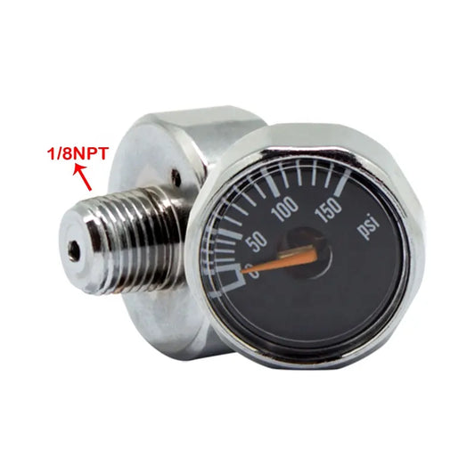 Mini 150 PSI 1/8 NPT tryckmätare manometer