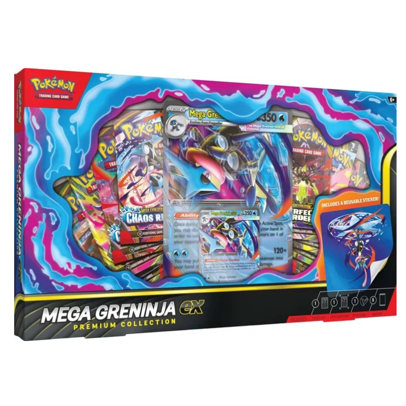 Pokémon Mega Greninja ex Premium Collection