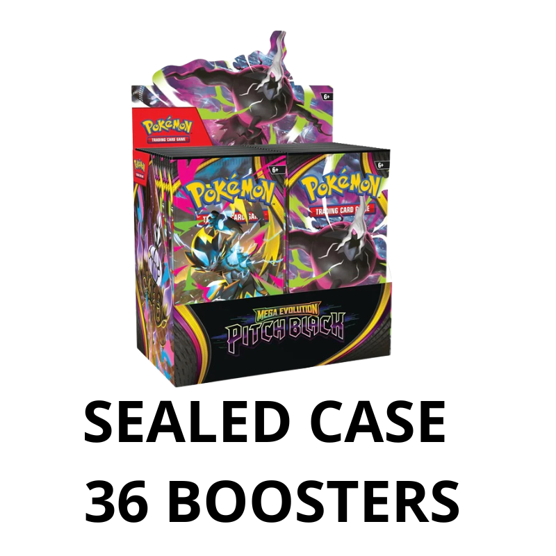Pokémon Mega Evolution: Pitch Black Booster Display -36 Booster Packs