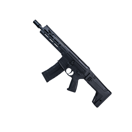 ASG FLCN 5.56 M95 airsoft AEG riffel med foldbar kolbe | Airsoftgeek