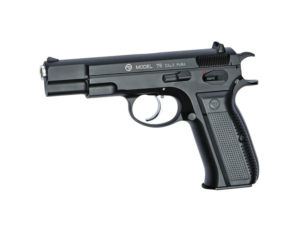 CZ 75 Gas Blowback Pistol – Svart ca 0,9 J