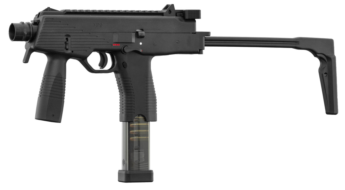 Maruyama MP-IX GBB Airsoft SMG med QD lyddæmper - Sort