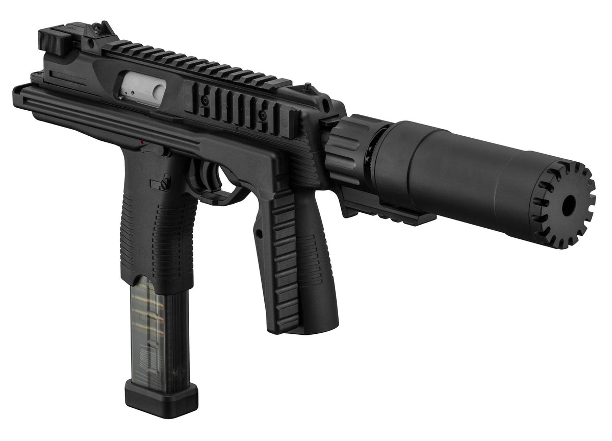 Maruyama MP-IX GBB Airsoft SMG med QD lyddæmper - Sort